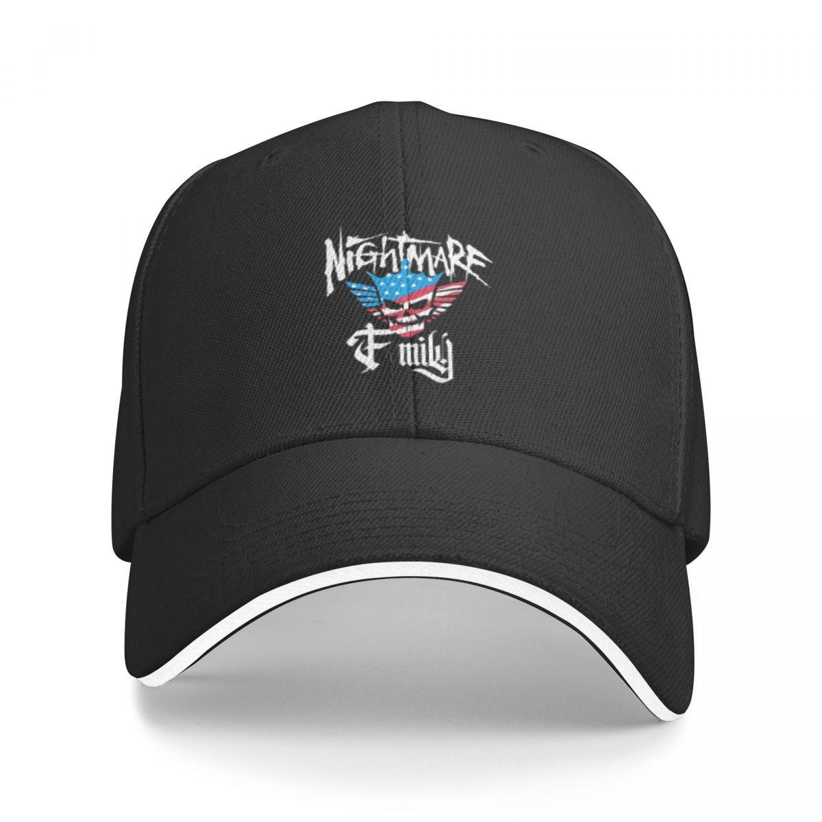 91440605MAC58Q307J Cody Rhodes, Cadeau voor papa, Nachtmerrie Amerikaanse minnaar Baseball Cap Strandtas Zonnehoed Golf boonie hoeden Elegante Dameshoeden Unisex'S