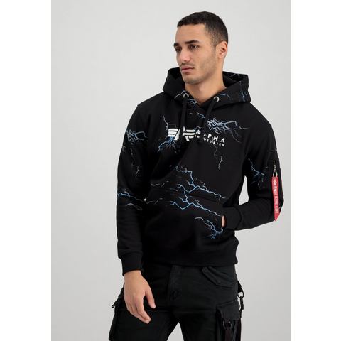 Alpha Industries Hoodie  Men - Hoodies Lightning AOP Hoody