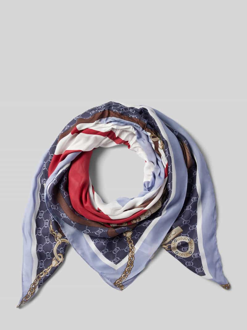 Liu Jo White Sjaal van modal in vierkante vorm, model 'FOULARD MANHATTAN'