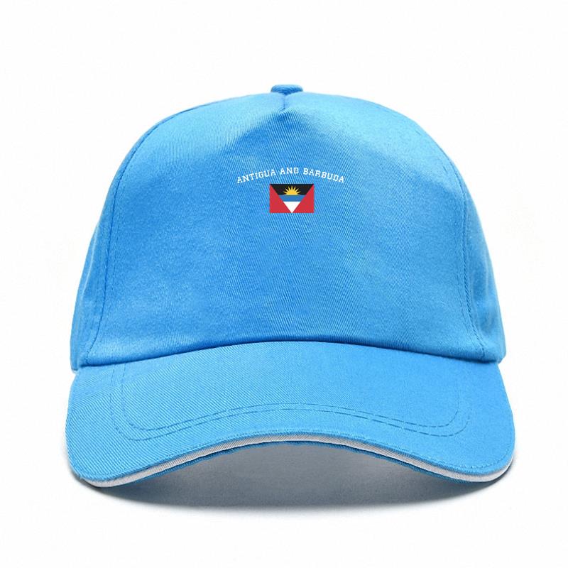 91530102MAC1XWP06K Mode Vlaghoeden Antigua en Barbuda Baseball Caps Unisex Verstelbare Man Outdoor Cap