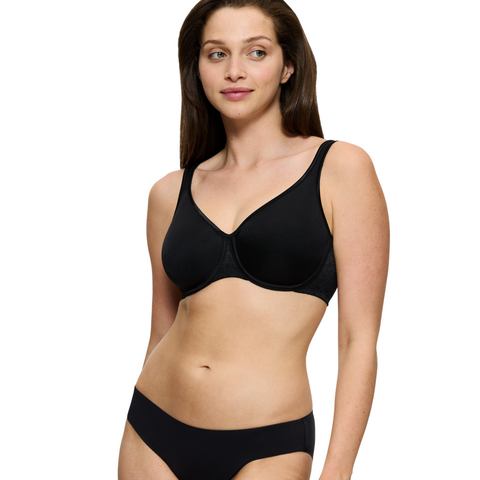 Triumph Beugel-bh Comfort Minimizer W Cup C-F, met naadloze voorgevormde cups, basic lingerie