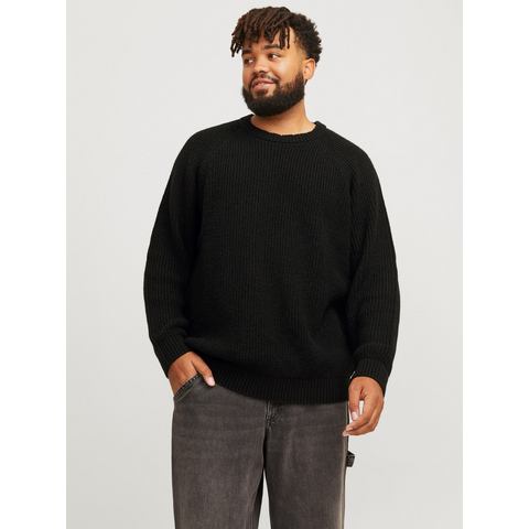 Jack & Jones PlusSize Trui met ronde hals JJJONES KNIT CREW NECK PLS