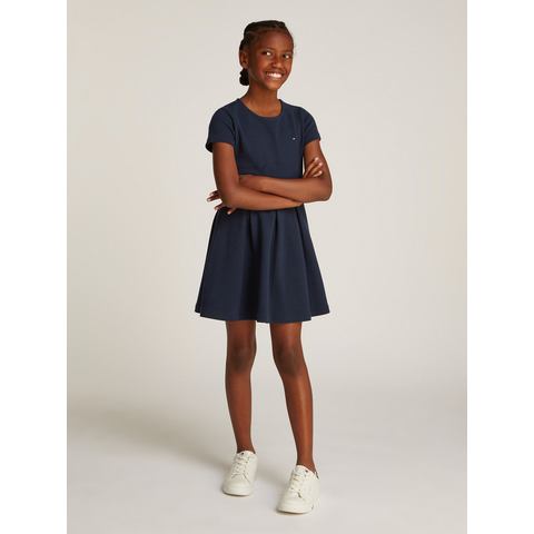 Tommy Hilfiger Skaterjurk OTTOMAN SKATER DRESS SS