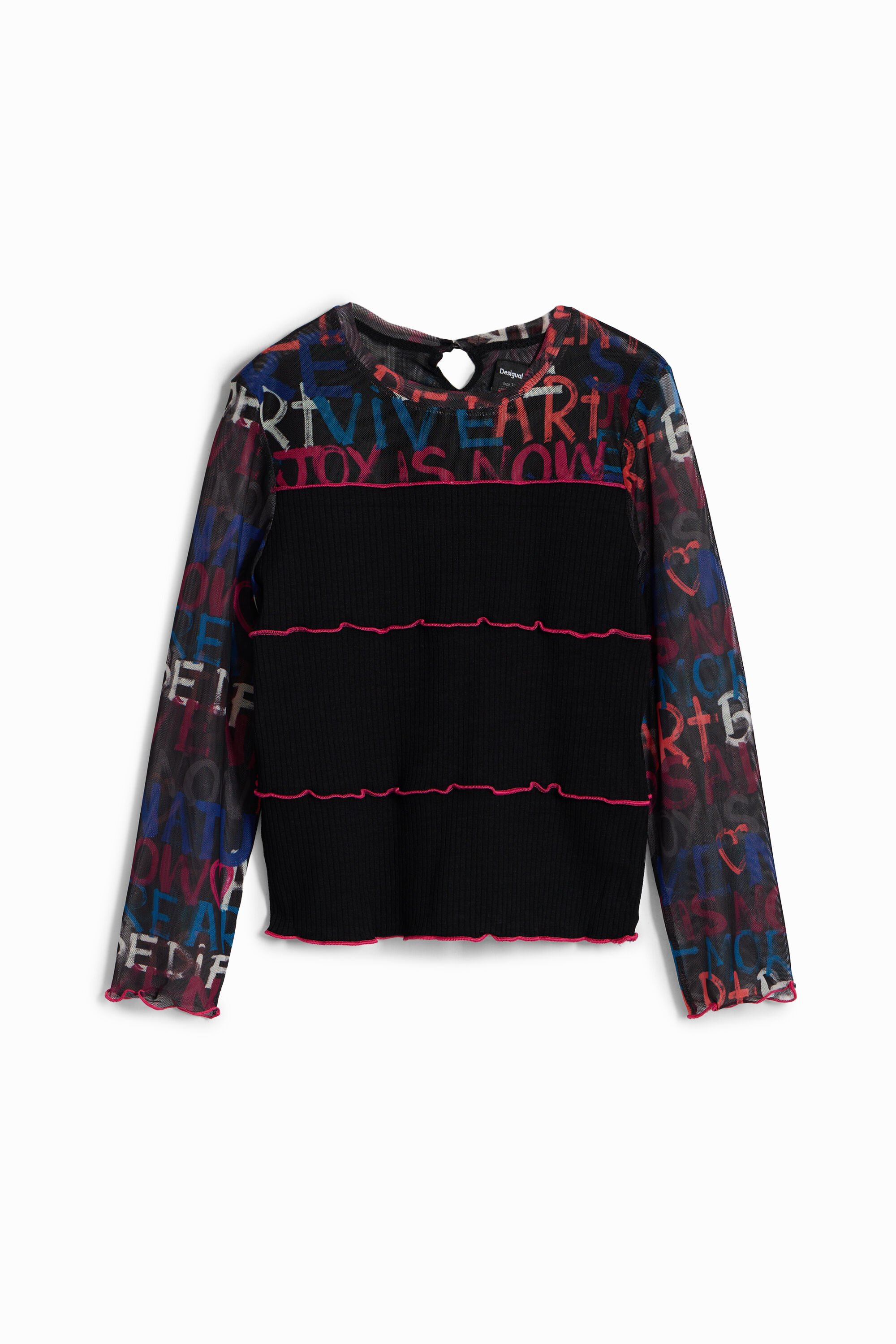 Desigual T-shirt - BLACK