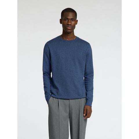 SELECTED HOMME Gebreide trui SLHBERG CREW NECK NOOS