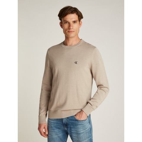 Calvin Klein Trui met ronde hals MODERN CREW NECK SWEATER