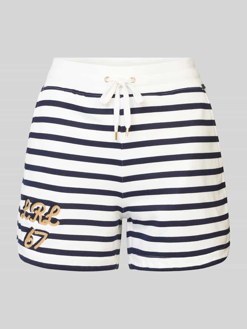 Lauren Ralph Lauren Sweatshorts met labelstitching