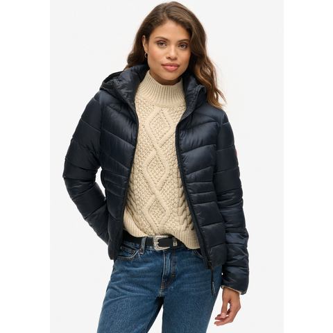 Superdry Gewatteerde jas HOODED FUJI QUILT PADDED JKT