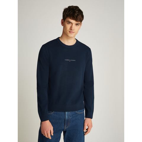 TOMMY JEANS Gebreide trui TJM LINEAR SMALL CHEST SWEATER