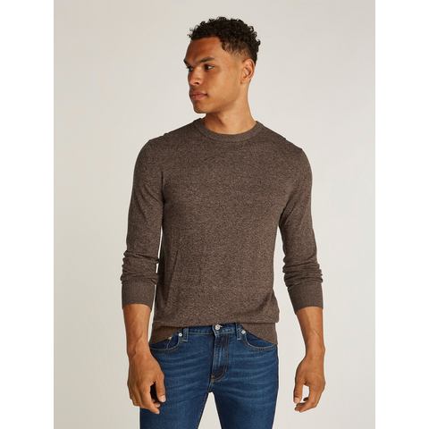 Calvin Klein Trui met ronde hals MOULINE CN SWEATER