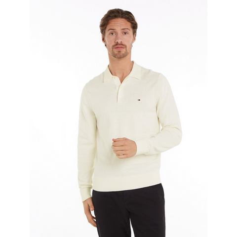 Tommy Hilfiger Trui met polokraag PIMA ORG CTN CASHMERE LS POLO