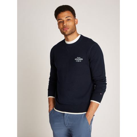 Tommy Hilfiger Trui met ronde hals GRAPHIC COTTON CREW