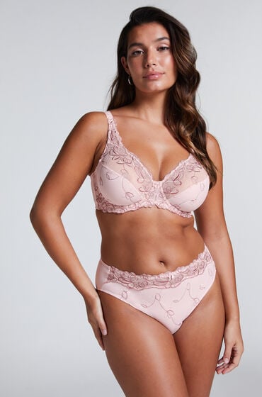 Hunkemöller Hoge slip Diva Roze