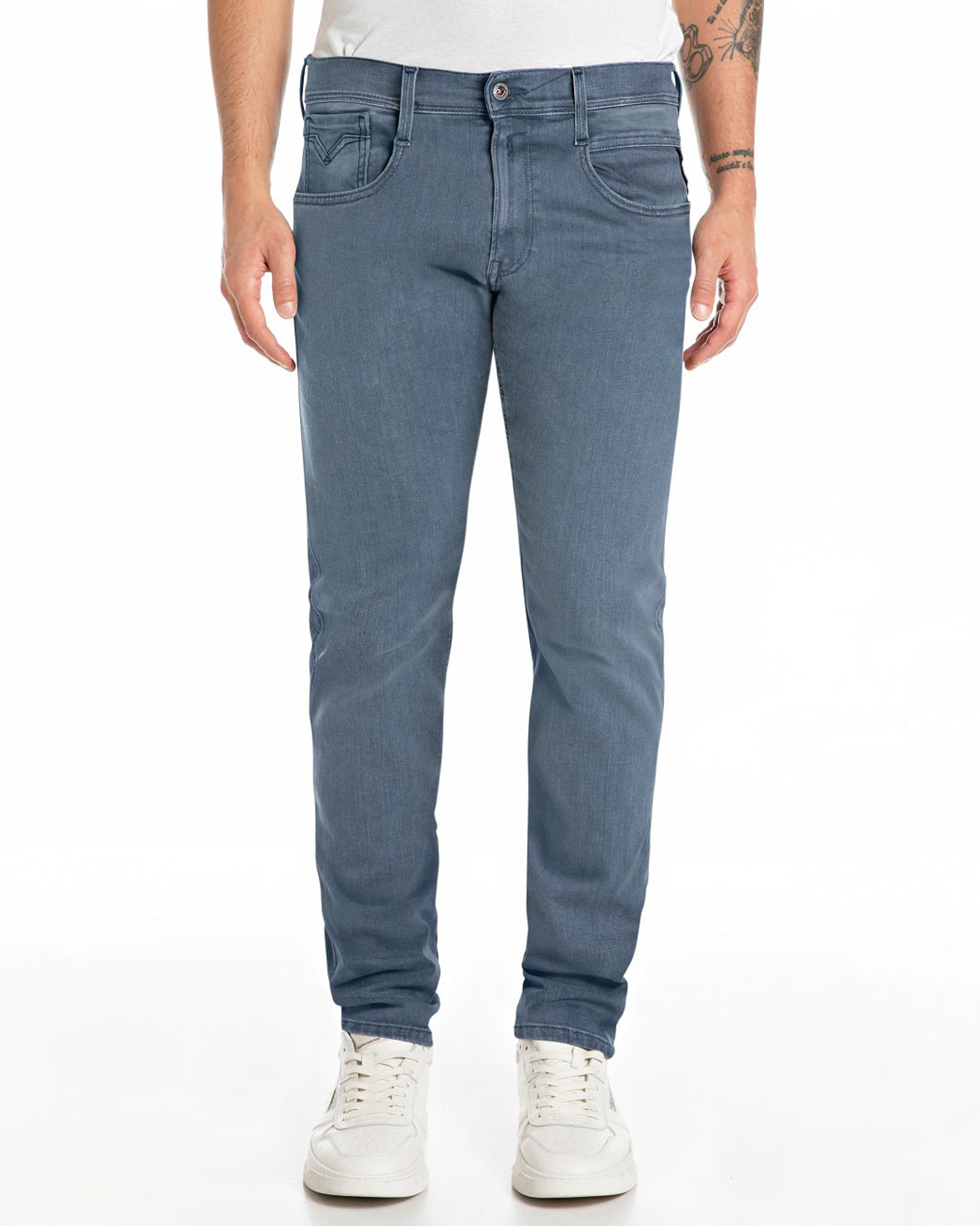 Replay Anbass Hyperflex Eco Plus Heren Jeans