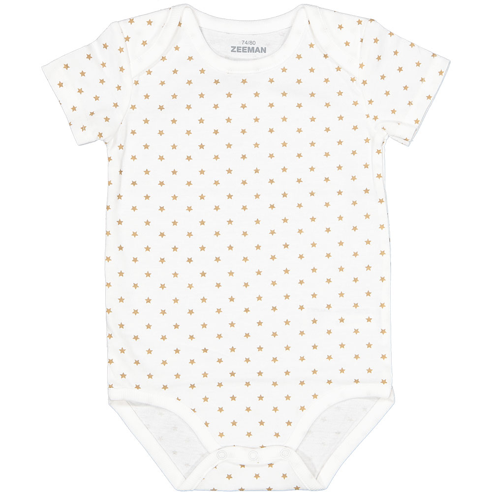 Zeeman Baby romper Korte mouwen Envelophals