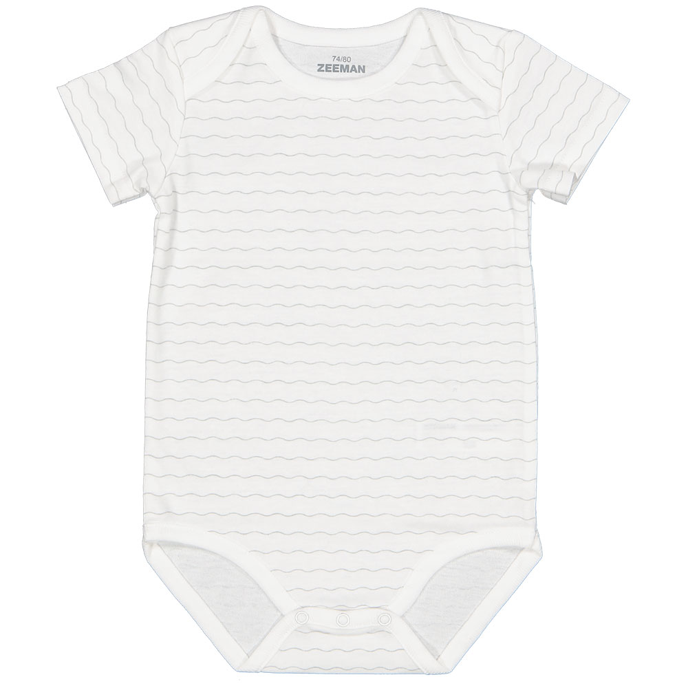 Zeeman Baby romper Korte mouwen Envelophals