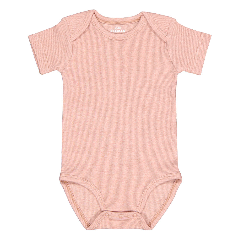 Zeeman Baby romper Korte mouwen Envelophals