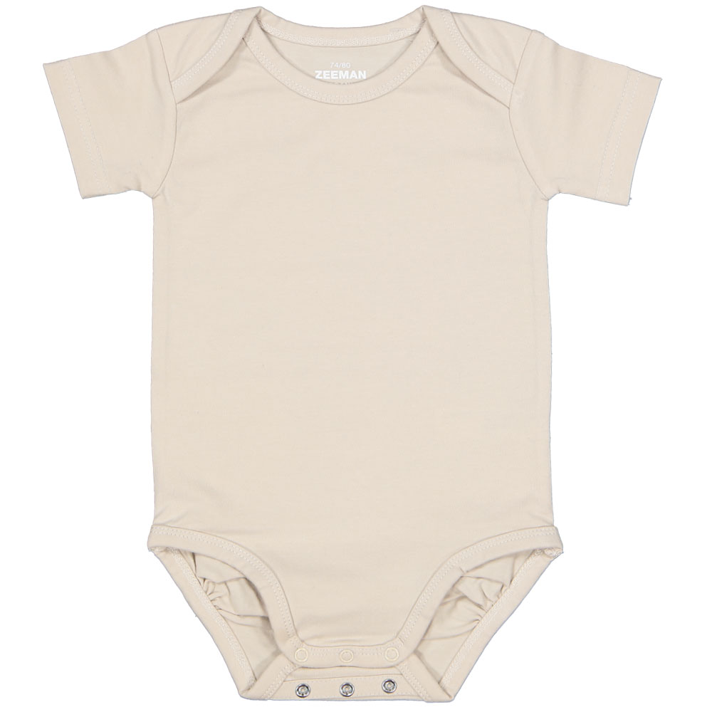 Zeeman Baby romper Korte mouwen Envelophals