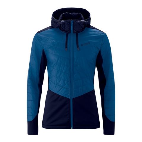 Maier Sports Functioneel jack Melbu Ice M Veelzijdig inzetbaar hybride jack van stretch-fleece