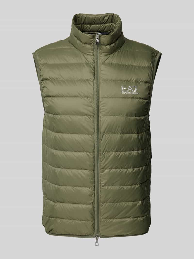 EA7 Emporio Armani Bodywarmer met vulling van dons en veren