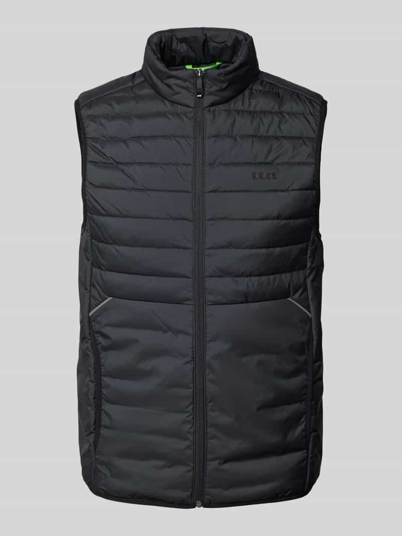 BOSS Green Bodywarmer met opstaande kraag, model 'Thor'