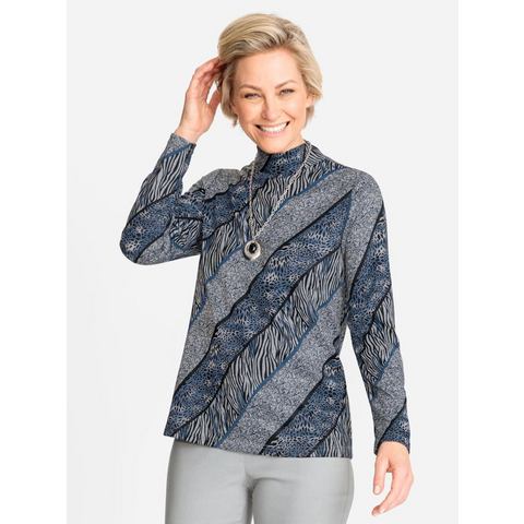 Classic Shirt met lange mouwen Wintershirt (1-delig)