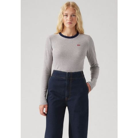 Levi's Shirt met lange mouwen ESSENTIAL HM LS TEE