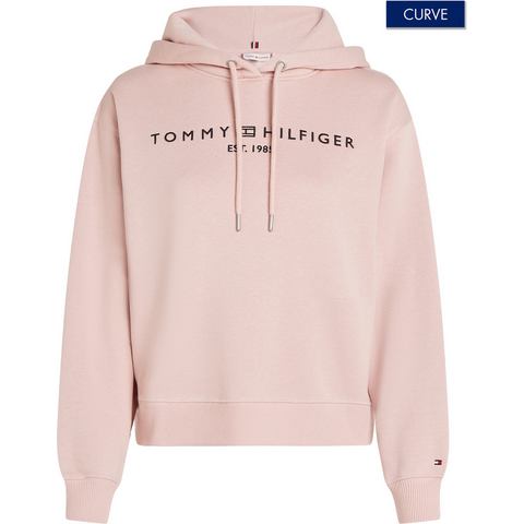 Tommy Hilfiger Curve Hoodie CRV MDRN REG CORP LOGO HOODIE