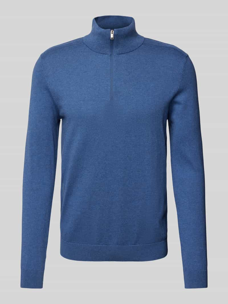 Selected Homme Gebreide pullover met ribboorden, model 'BERG'