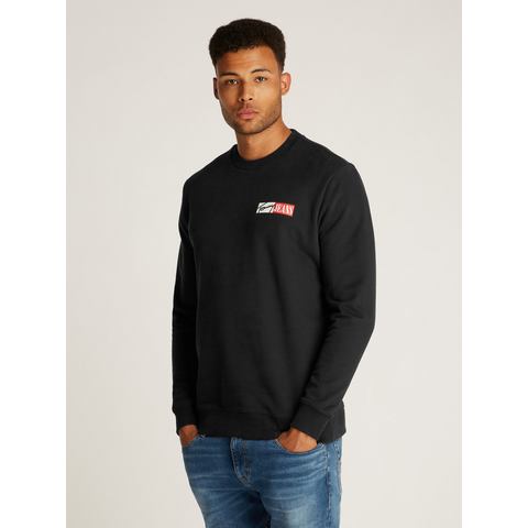 TOMMY JEANS Sweatshirt TJM REG ENTRY GRAPHIC CREW EXT