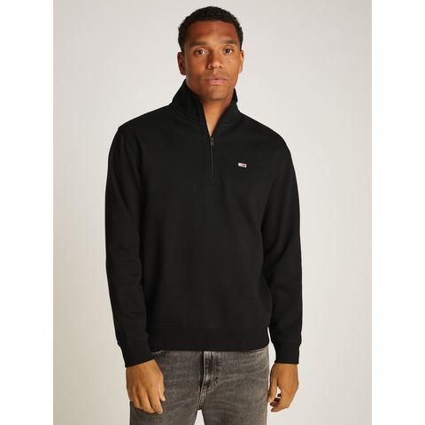 TOMMY JEANS Sweatshirt TJM REG FLEECE 1/4ZIP MOCK NECK