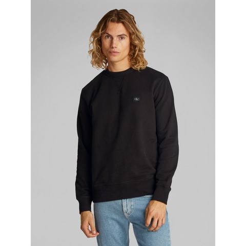 Calvin Klein Sweatshirt WOVEN LABEL CREW NECK