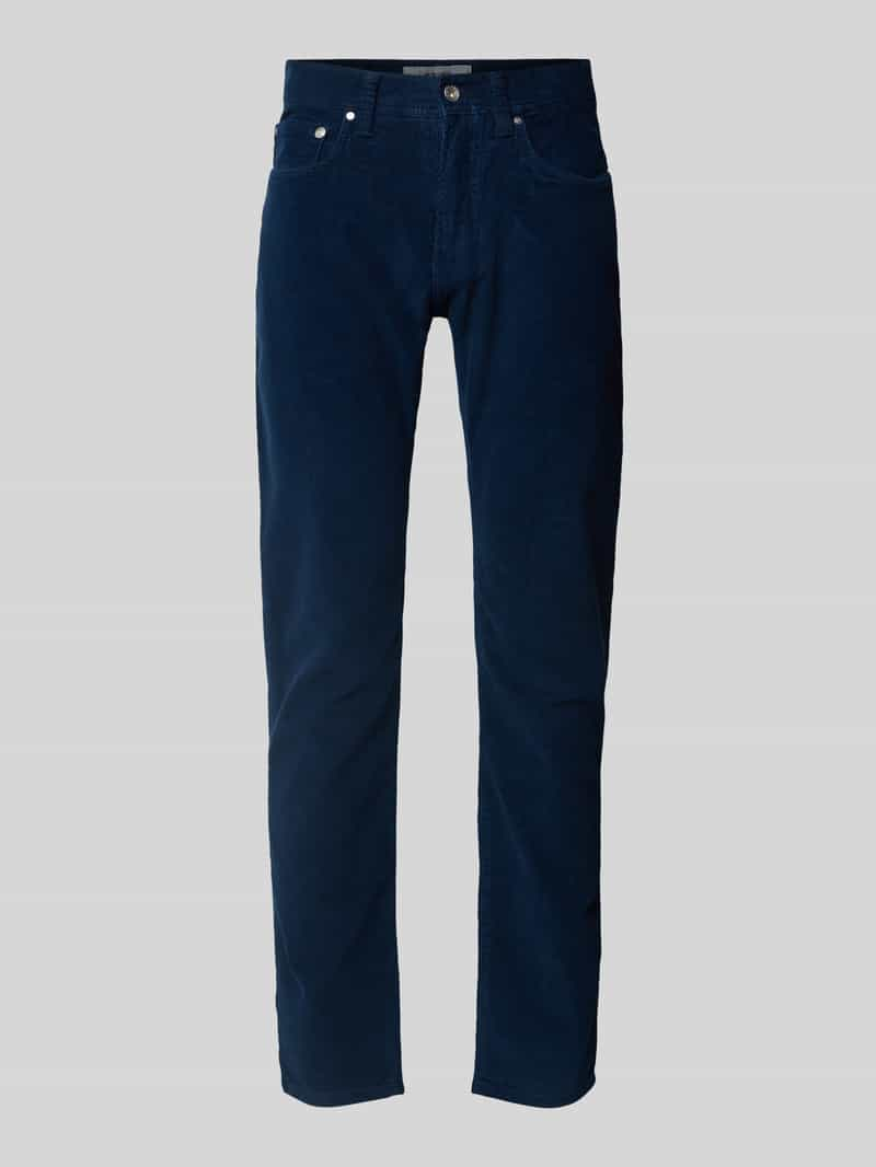 Pierre Cardin Tapered fit corduroy broek met katoen, model 'LYON'