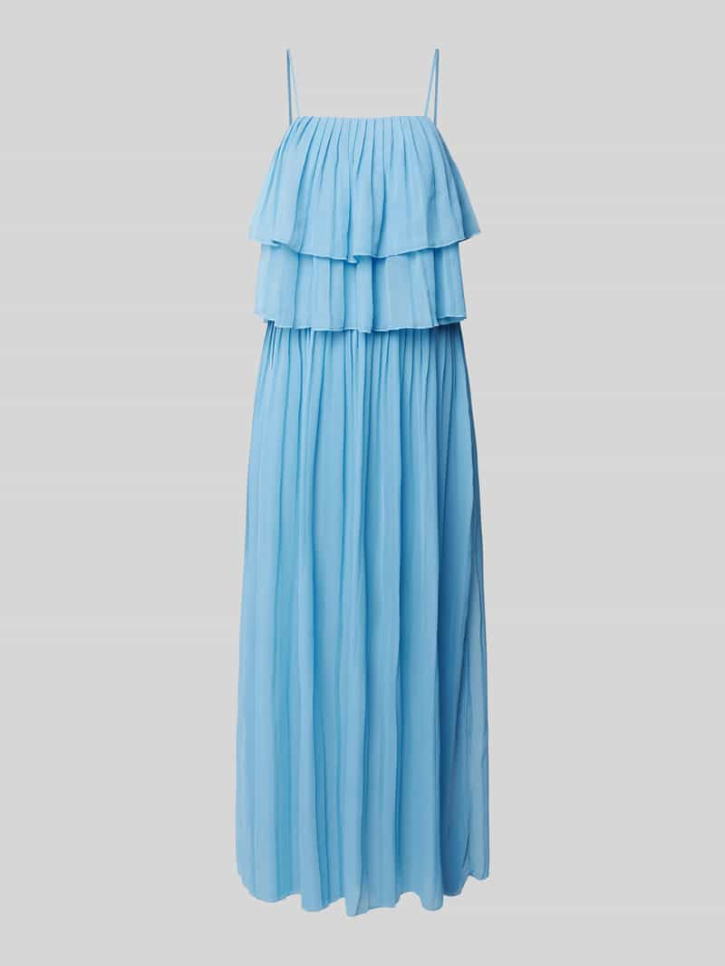 Vila Maxi-jurk met volants, model 'CHIFFON'