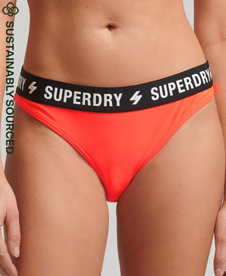 Superdry Female Gerecycled Elastisch Bikinibroekje Oranje