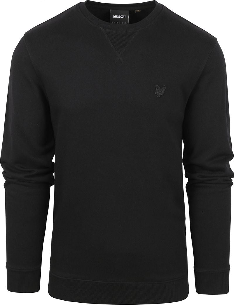 Lyle and Scott Lyle & Scott Sweater Zwart