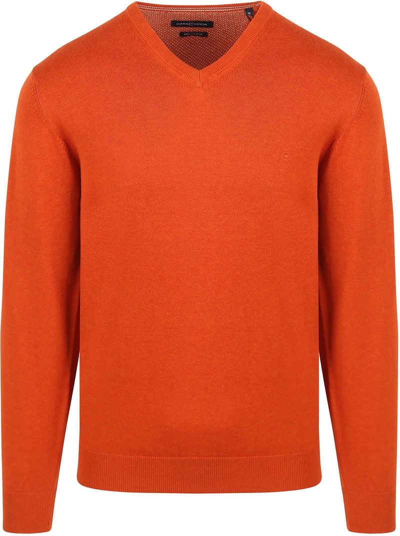 Casa Moda Pullover V Oranje