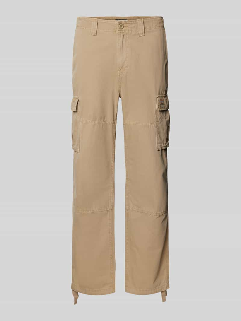 Dickies Cargobroek met knoop- en ritssluiting, model 'JOHNSON'