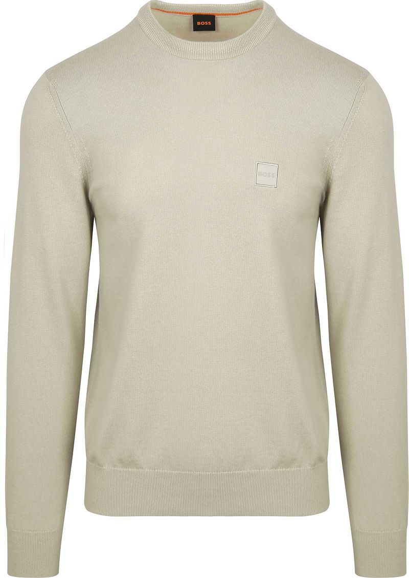 BOSS Pullover Kanovano Greige