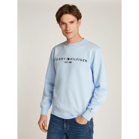 Tommy Hilfiger Sweatshirt TOMMY LOGO SWEATSHIRT met klassieke ronde hals