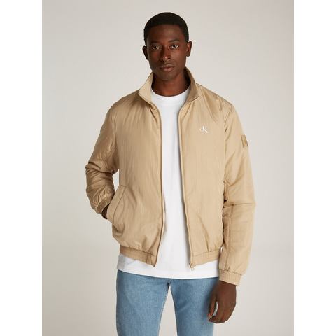 Calvin Klein Jack in collegestijl PADDED HARRINGTON met gestempeld logo