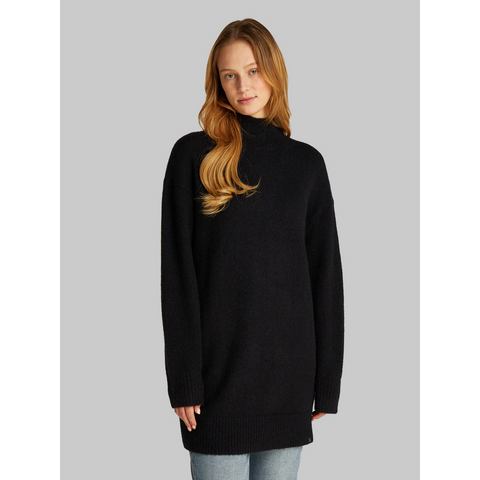 Calvin Klein Jerseyjurk FLUFFY YARN LOOSE SWEATER DRESS