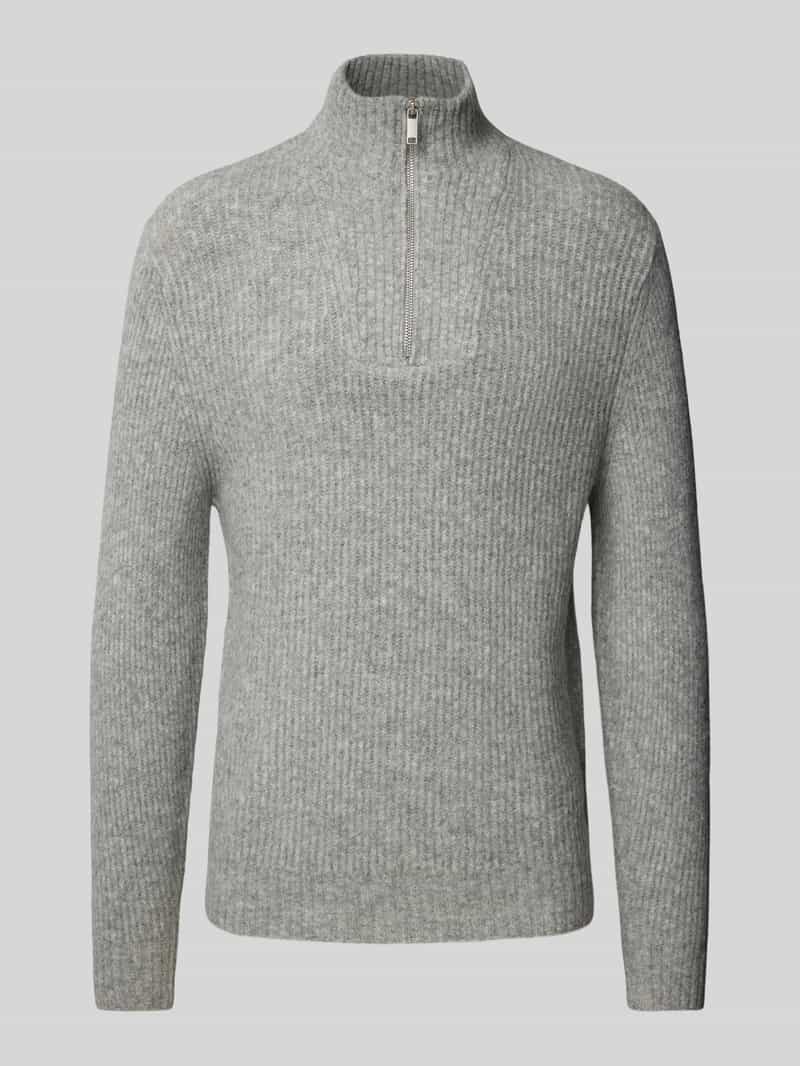 MCNEAL Gebreide pullover met wol en schipperskraag