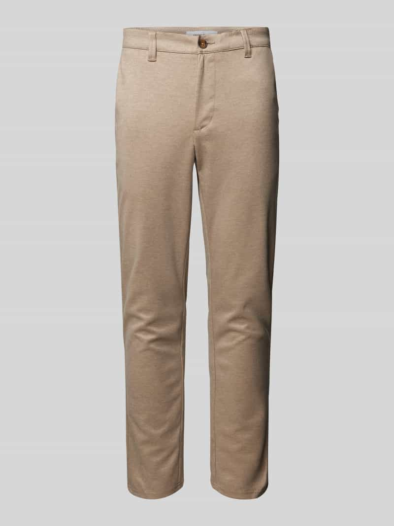 Only & Sons Chino met Franse steekzakken, model 'MARK'