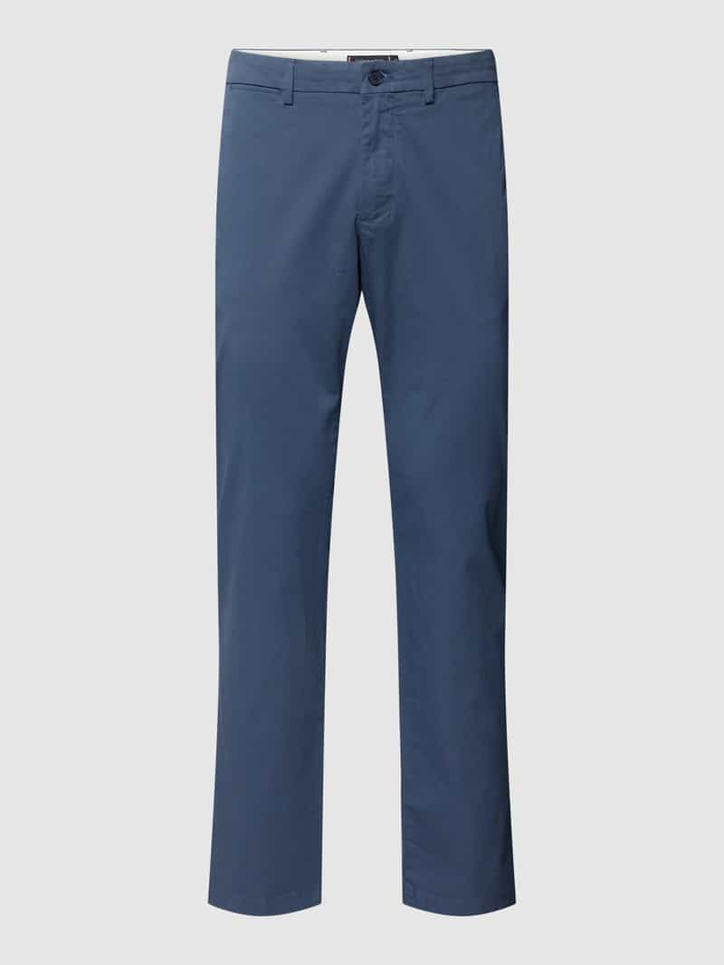 Tommy Hilfiger Straight fit chino met fijn motief, model 'DENTON'