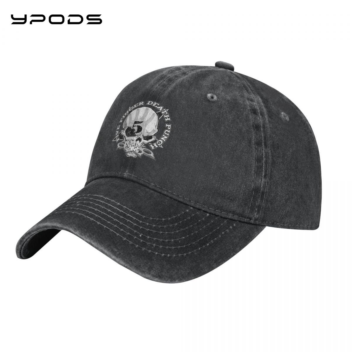 91420583MAC2W16L8R Vijf Vinger Death Punch Baseball Caps voor Unisex Vrouwen Vintage Gewassen Katoen Papa Hoeden Print Snapback Cap Hoed Adjustable