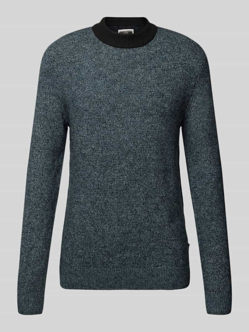 Jack & jones Gebreide pullover met labeldetail, model 'COSPACE'