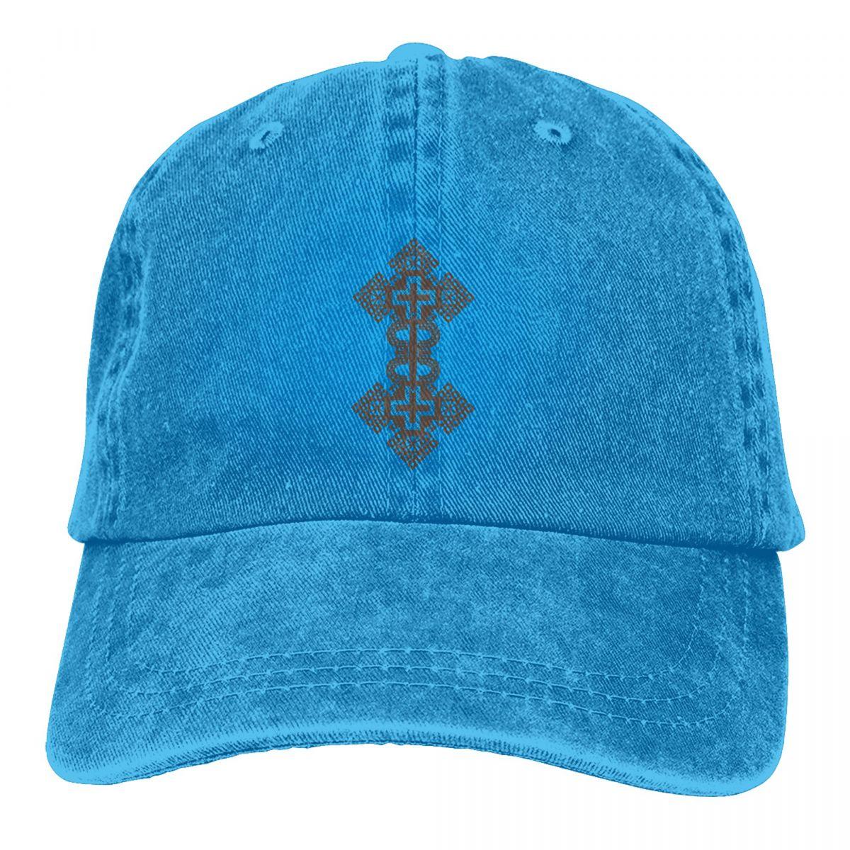 91341622MA8PNJ28X9 Orthodoxe Baseball Cap Unisex Hoeden WoUnisex Vizierbescherming Snapback Ethiopische Cross Caps One Size