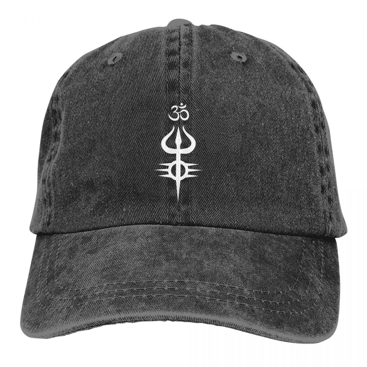 91341622MA8PNJ28X9 Symbool Variant II Baseball Caps Pet Lord Shiva India God Zonnescherm Hoeden voor Unisex WoUnisex One Size