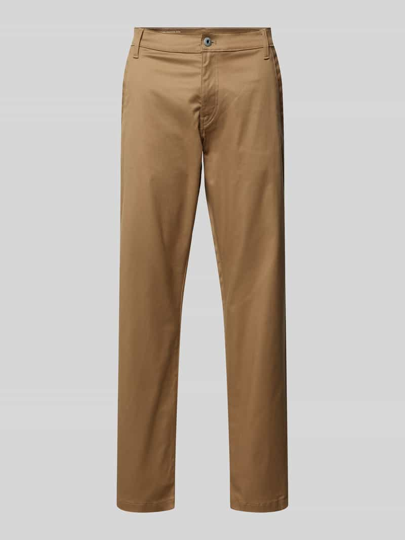 G-Star Raw Tapered fit chino met ceintuurlussen, model 'Morry'